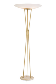 White Glass Floor Lamp | Eichholtz Collina | Eichholtzmiami.com