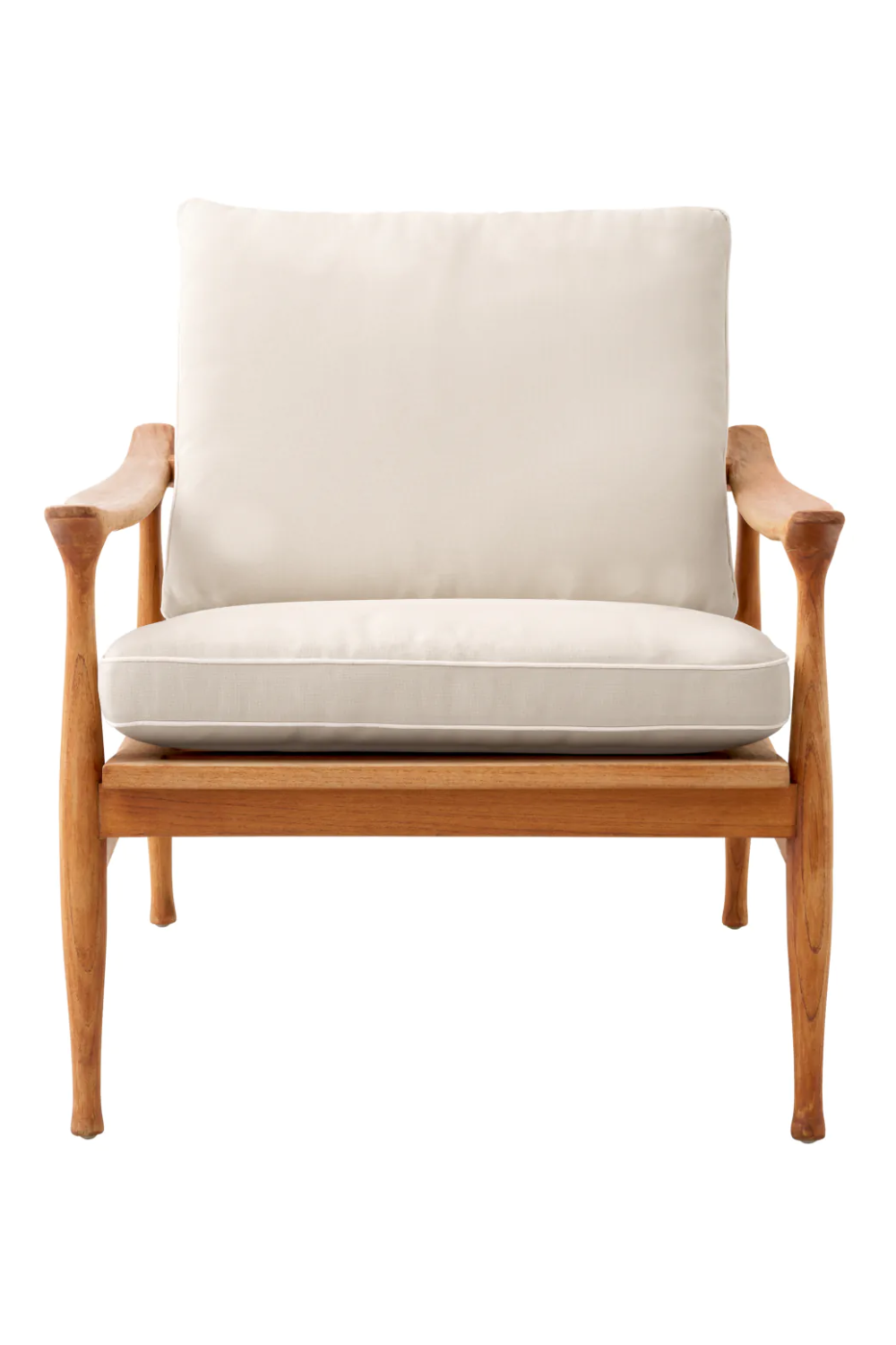 Natural Teak Outdoor Chair Manzo | Eichholtz Miami