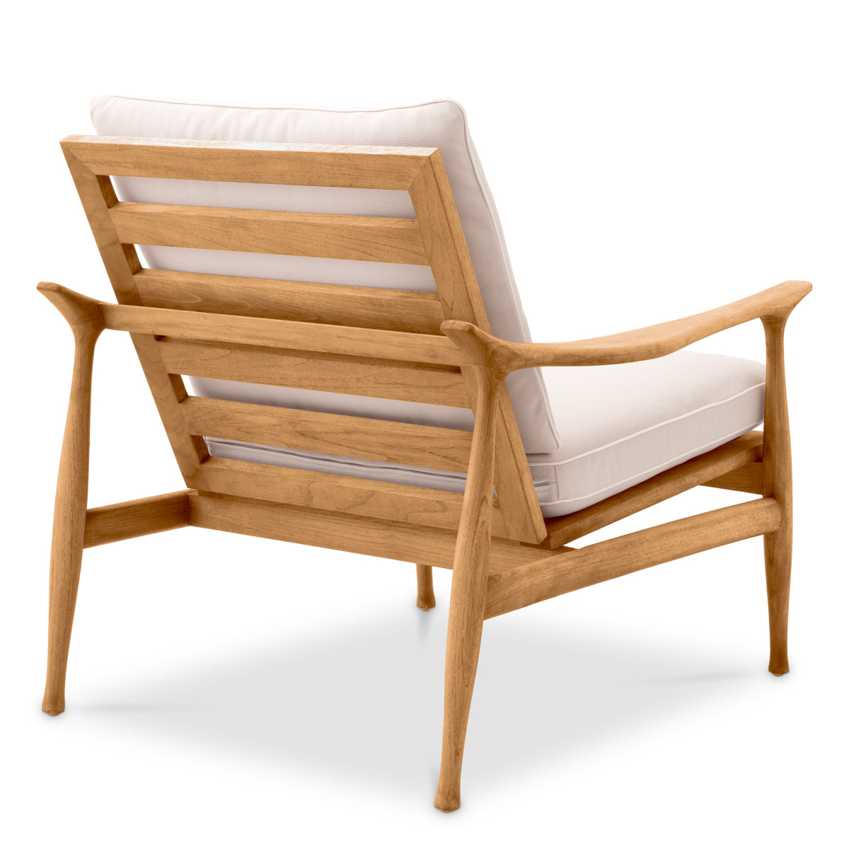 Natural Teak Outdoor Chair Manzo | Eichholtz Miami