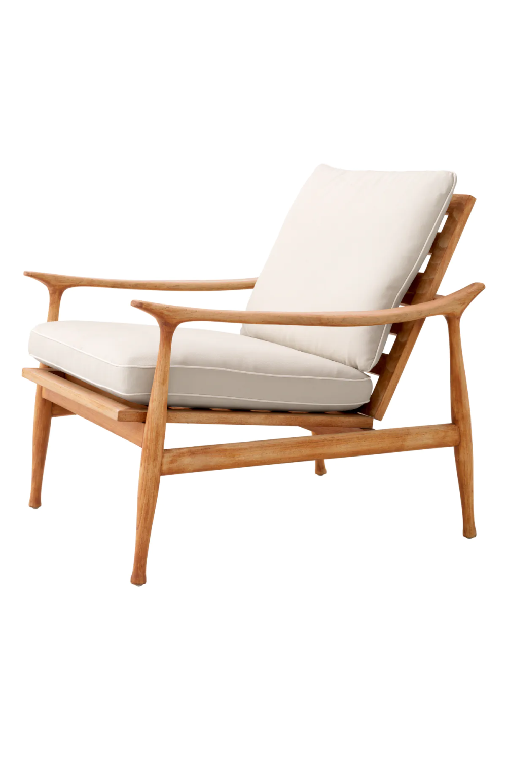 Natural Teak Outdoor Chair Manzo | Eichholtz Miami