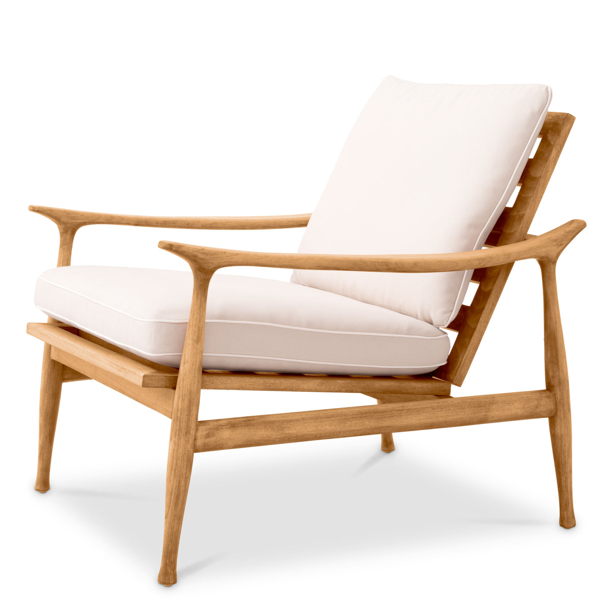Natural Teak Outdoor Chair Manzo | Eichholtz Miami
