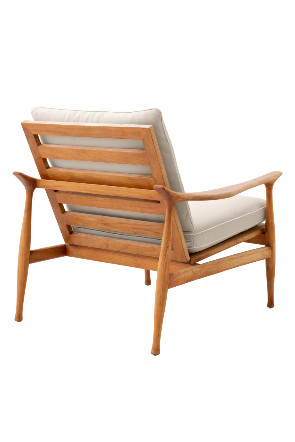 Natural Teak Outdoor Chair Manzo | Eichholtz Miami