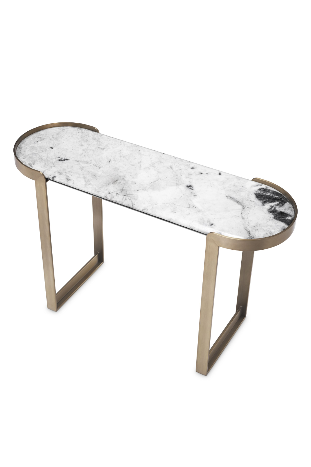 Marble Brass Console Table Fabio | Eichholtz Miami