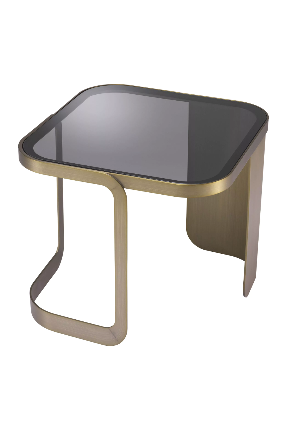 Smoked Glass Side Table Numa | Eichholtz Miami