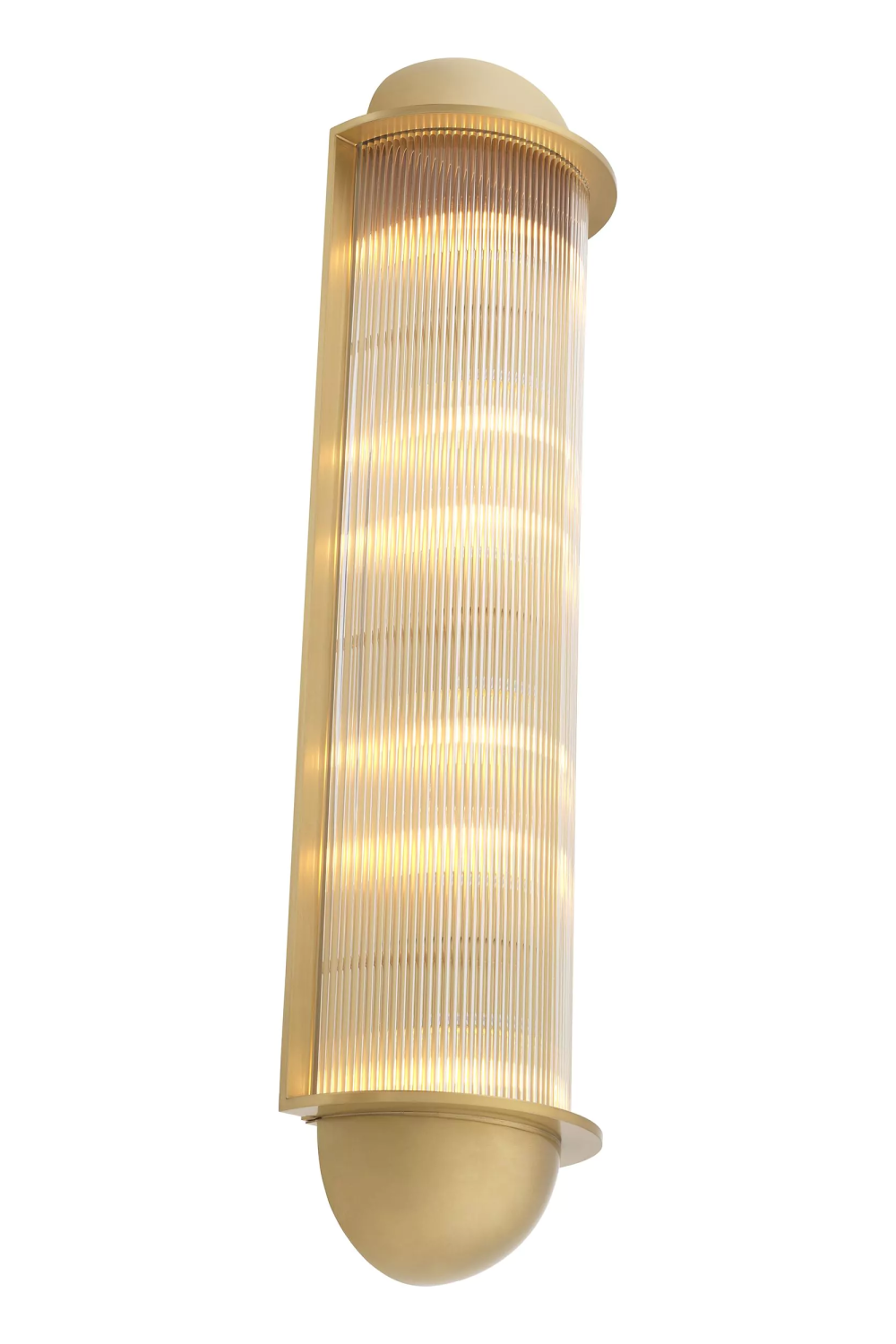 Elongated Brass Wall Lamp Paolino | Eichholtz Miami
