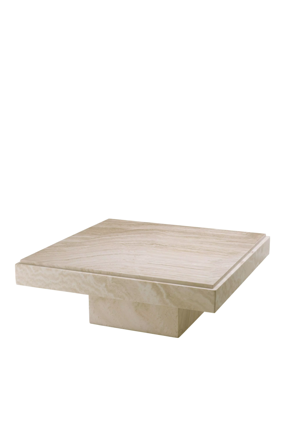 Square Travertine Coffee Table Sartoria | Eichholtz Miami