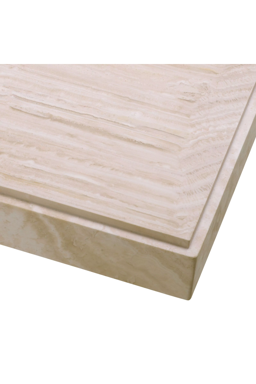 Square Travertine Coffee Table Sartoria | Eichholtz Miami