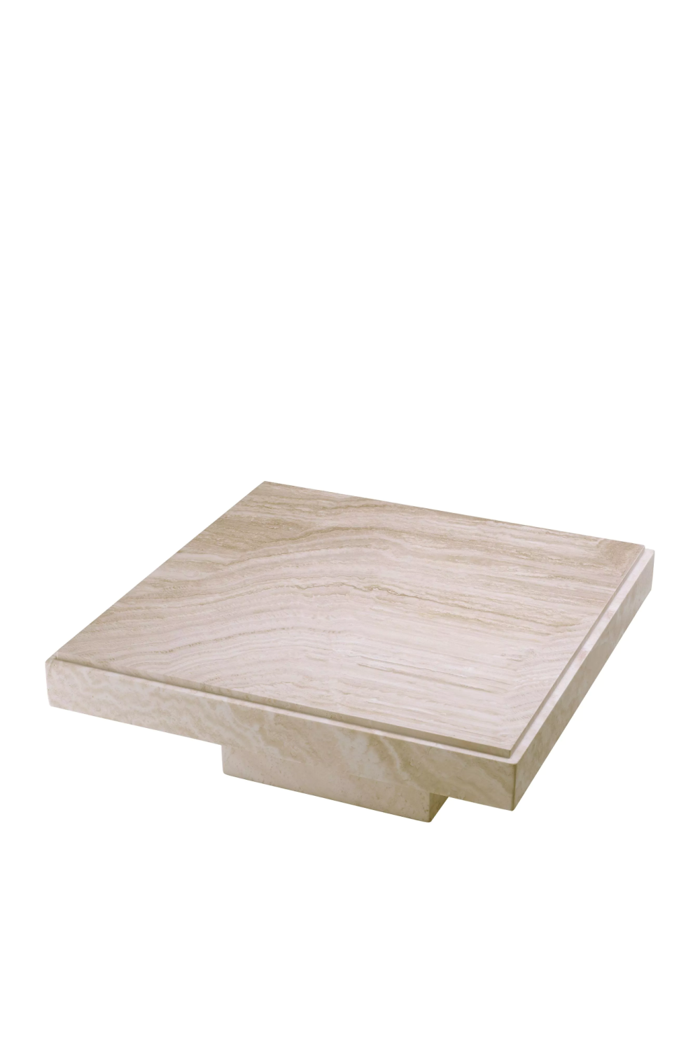 Square Travertine Coffee Table Sartoria | Eichholtz Miami