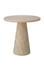 Limestone Pedestal Side Table Adriana | Eichholtz Miami
