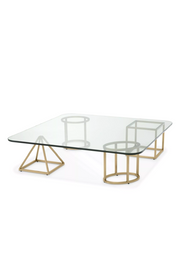 Geometrical Coffee Table Speiser | Eichholtz Miami