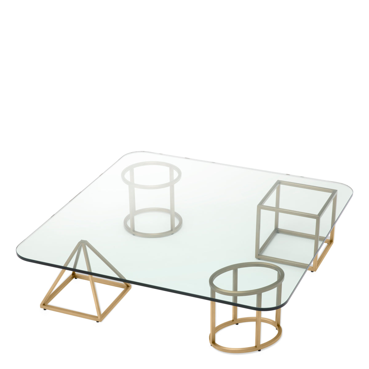 Geometrical Coffee Table Speiser | Eichholtz Miami