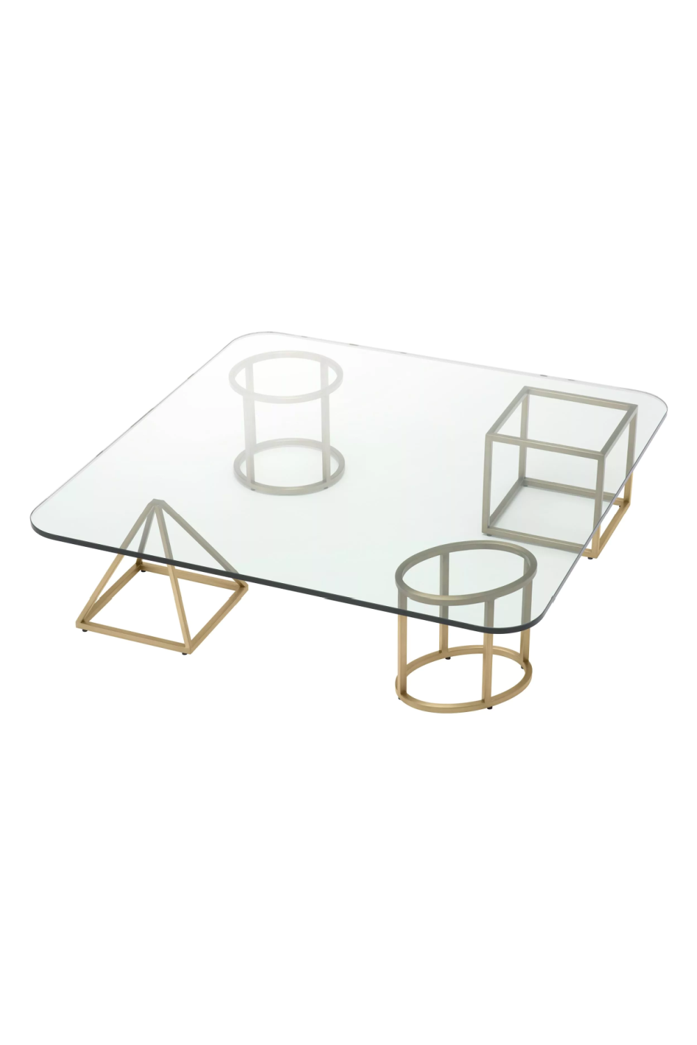Geometrical Coffee Table Speiser | Eichholtz Miami