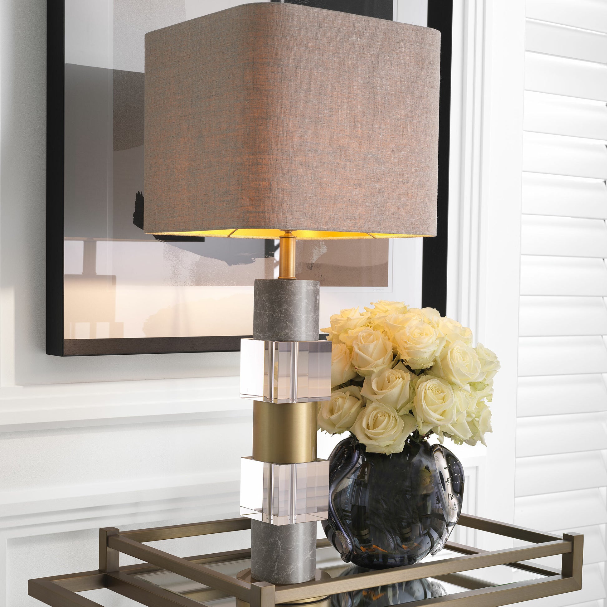 Contemporary Table Lamp Cullingham | Eichholtz Miami