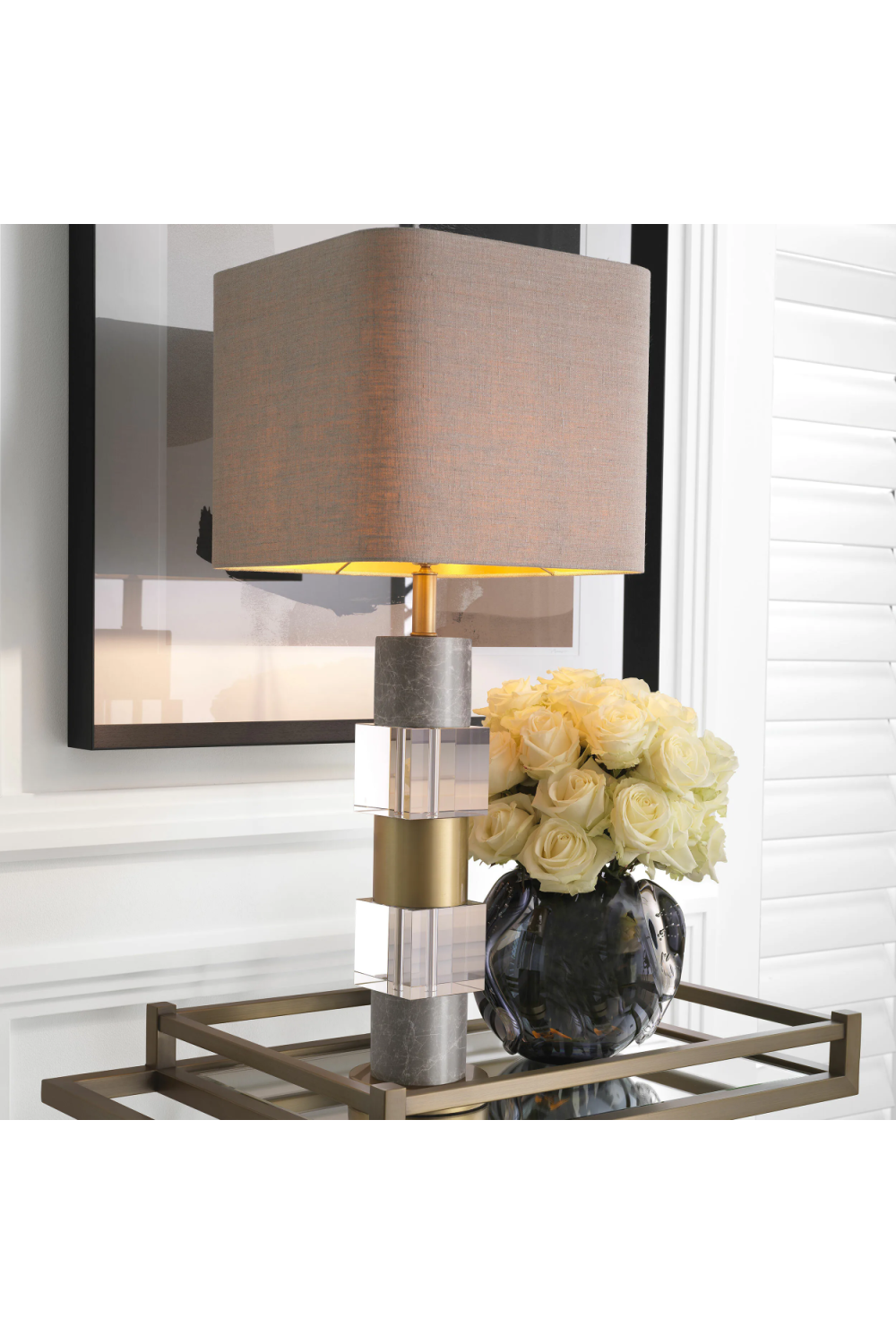 Contemporary Table Lamp Cullingham | Eichholtz Miami