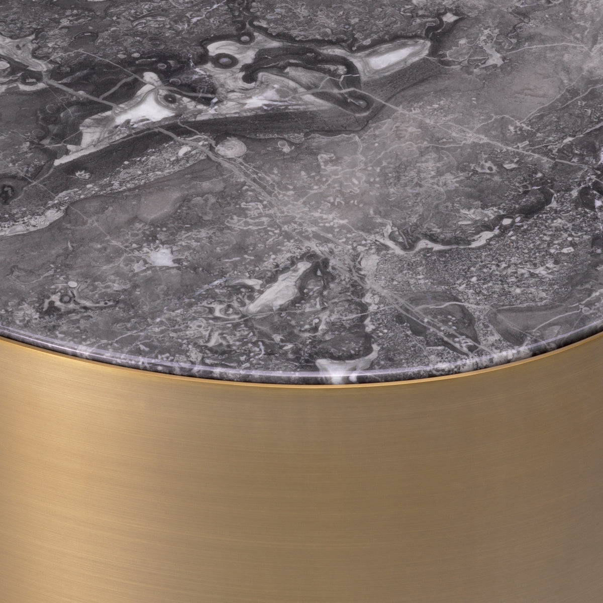 Oval Marble Side Table Porter | Eichholtz Miami