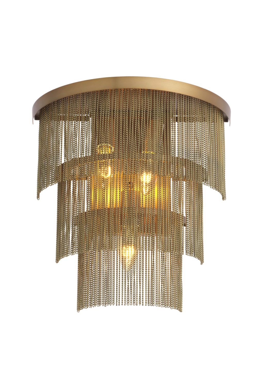 Gold Frills Wall Lamp Tissot | Eichholtz Miami