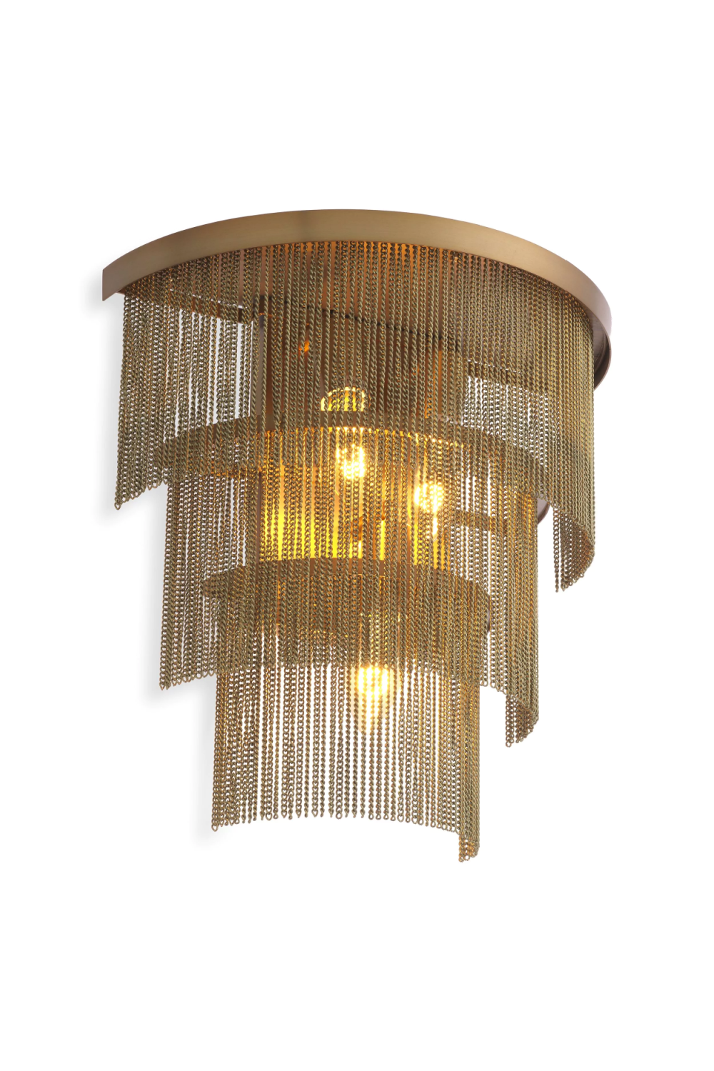 Gold Frills Wall Lamp Tissot | Eichholtz Miami