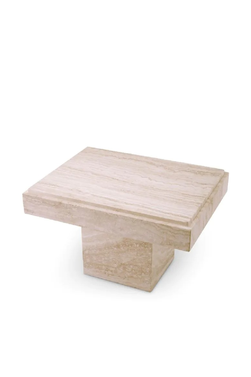 Travertine Side Table Sartoria | Eichholtz Miami