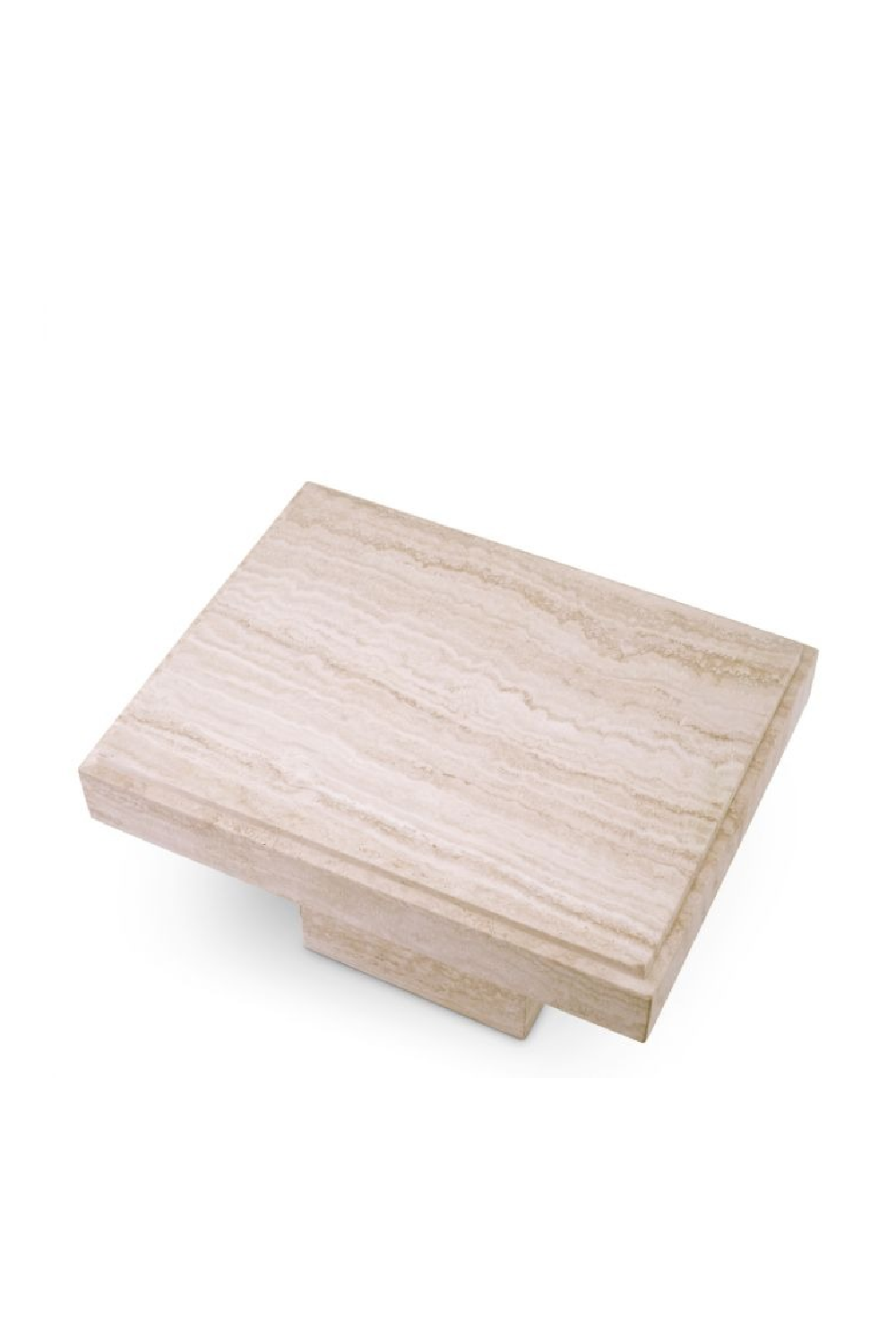 Travertine Side Table Sartoria | Eichholtz Miami