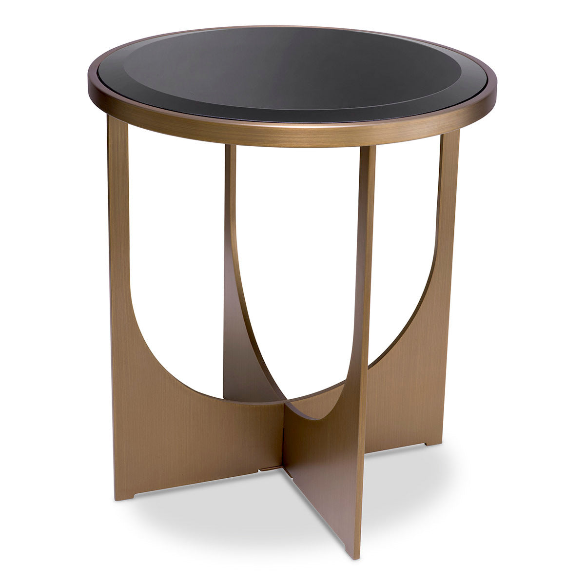 Bevelled Glass Side Table Elegance | Eichholtz Miami