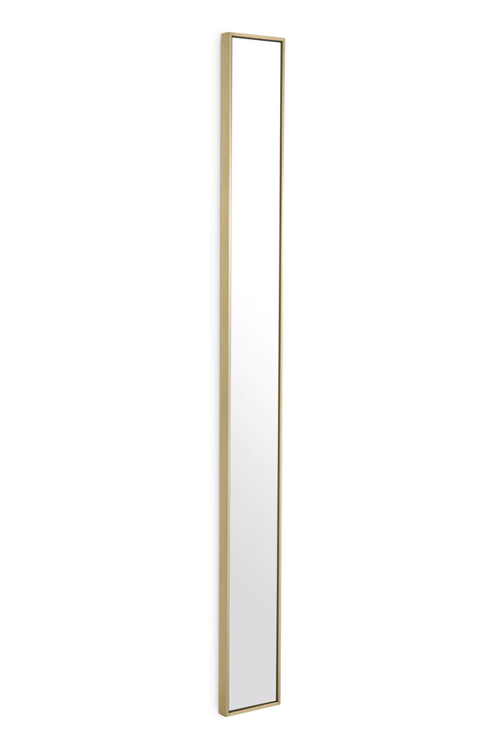 Brushed Brass Mirror Redondo | Eichholtz Miami