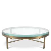 Round Glass Coffee Table Hoxton | Eichholtz Miami