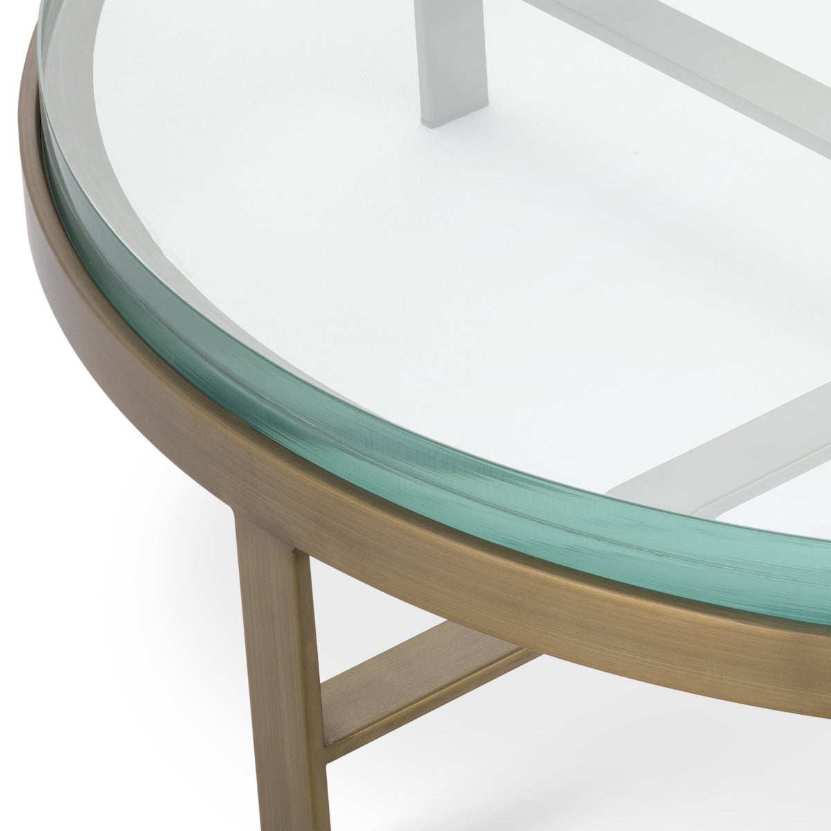 Round Glass Coffee Table Hoxton | Eichholtz Miami