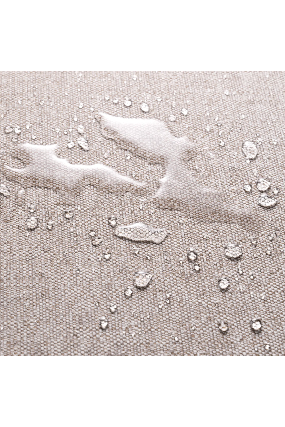 Light Gray Curved Outdoor Sofa Bjorn | Eichholtz Miami