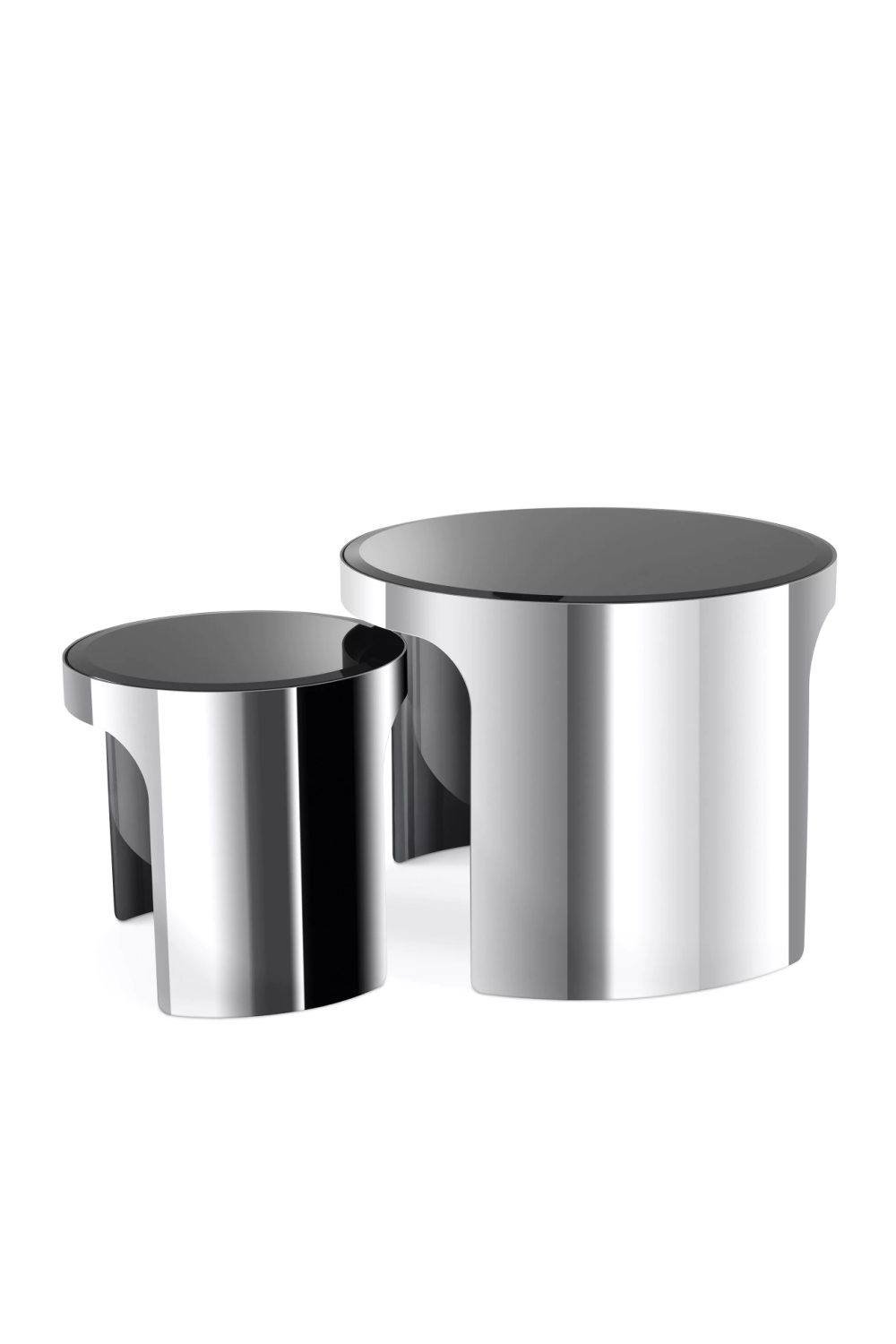 Glass Side Tables (2) Piemonte | Eichholtz Miami