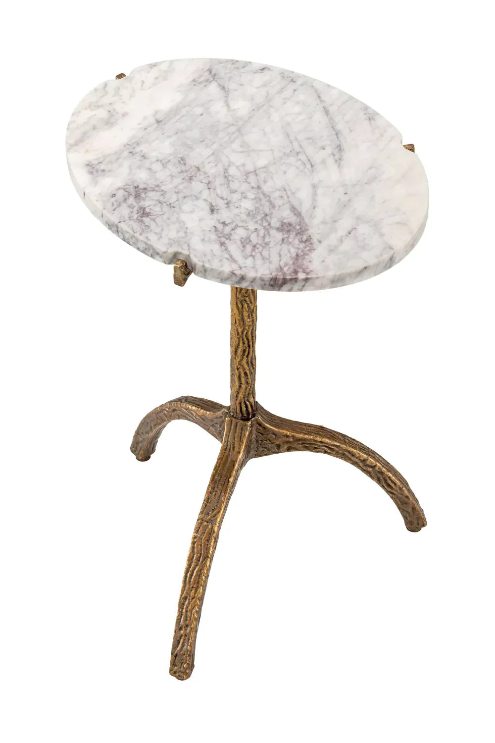 Oval Marble Side Table Cortina | Eichholtz Miami