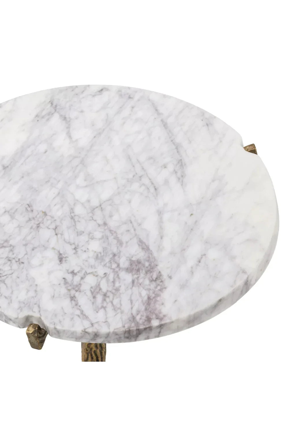 Oval Marble Side Table Cortina | Eichholtz Miami