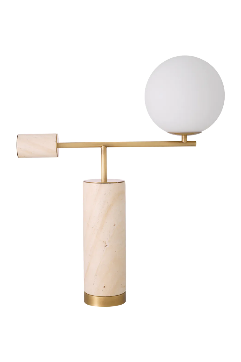 Travertine Table Lamp Xperience | Eichholtz Miami