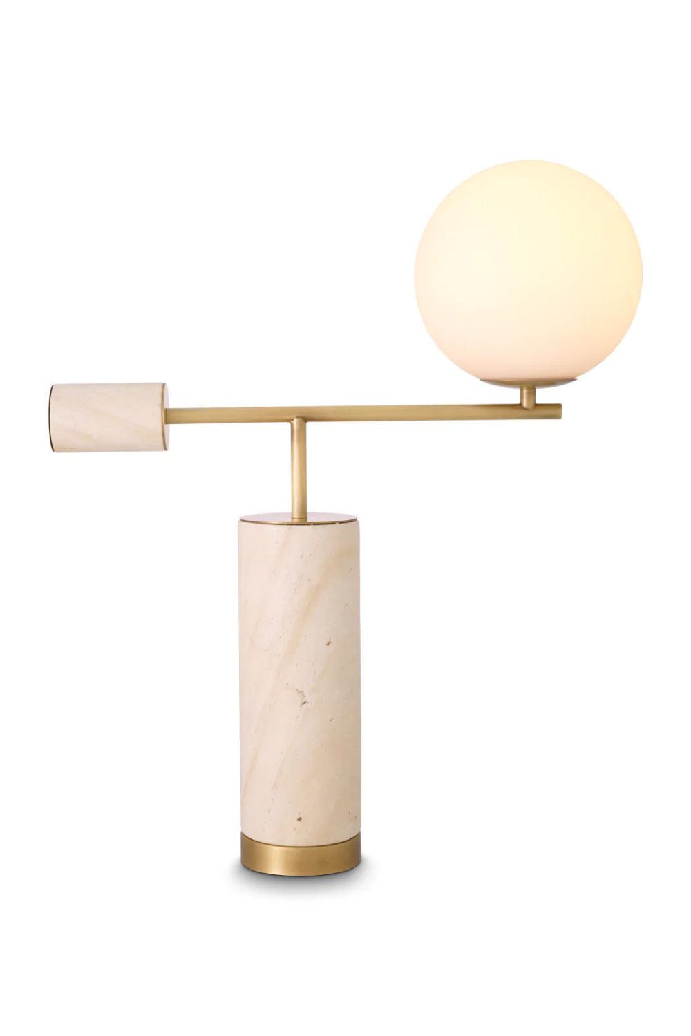 Travertine Table Lamp Xperience | Eichholtz Miami