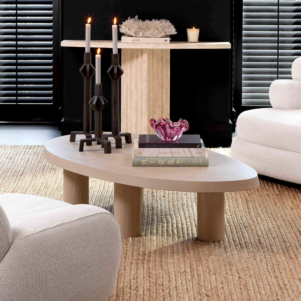 Organic Shaped Coffee Table Prelude | Eichholtz Miami