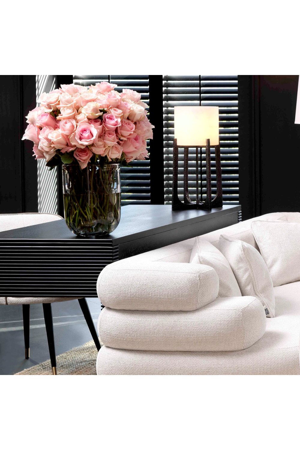 Framed Alabaster Table Lamp Fraser | Eichholtz Miami