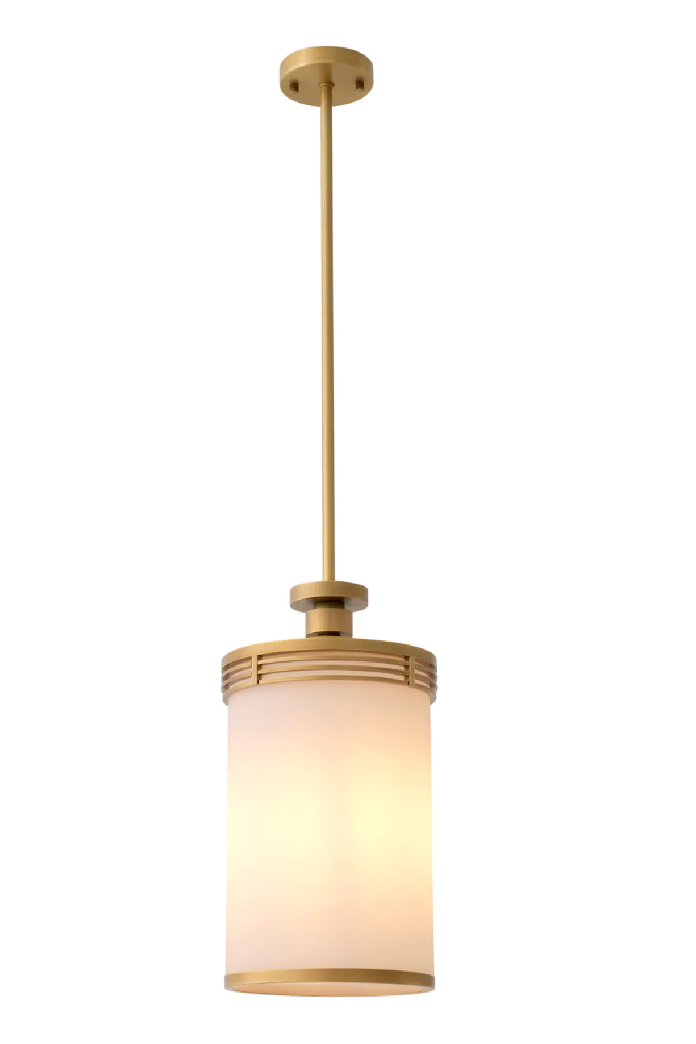 Brass Glass Pendant Fayence | Eichholtz Miami