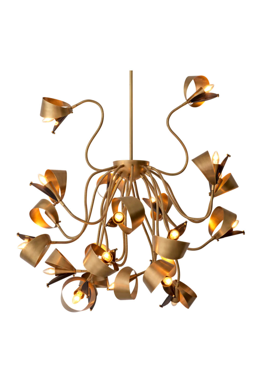 Antique Brass Chandelier Corrientes | Eichholtz Miami