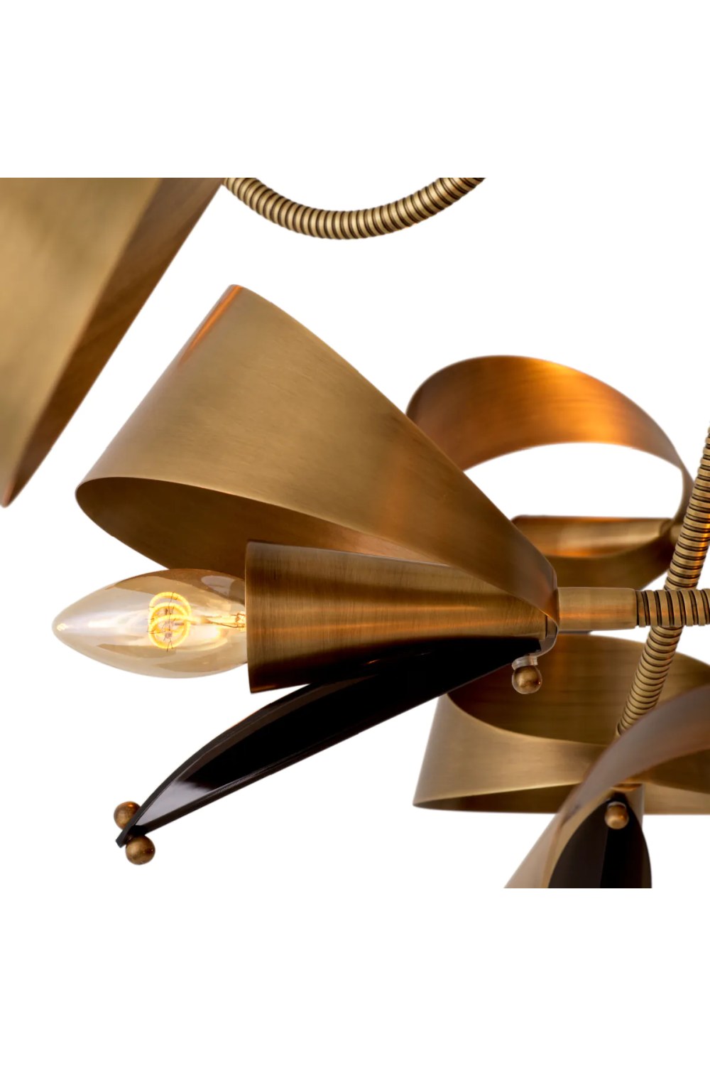 Antique Brass Chandelier Corrientes | Eichholtz Miami