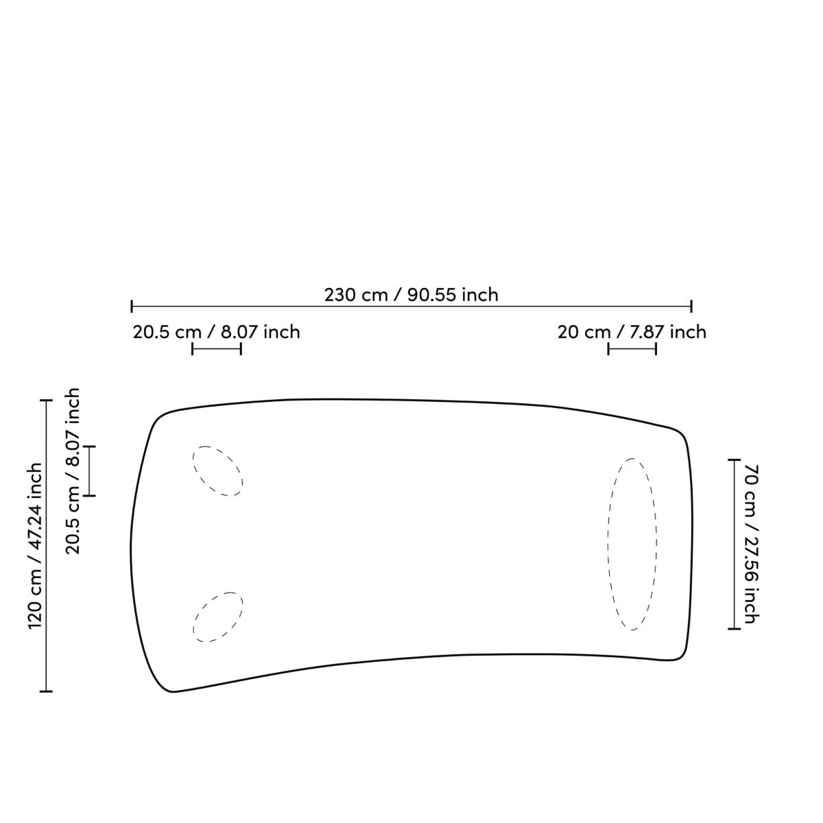 Scandinavian Oak Dining Table Bergman | Eichholtz Miami