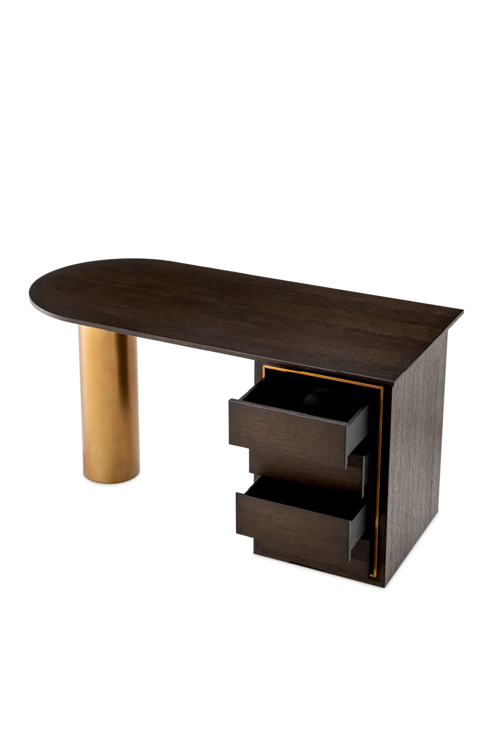 Brown Oak Desk Del Rio | Eichholtz Miami