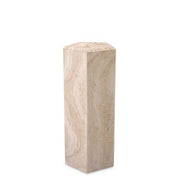 Hexagonal Travertine Column Cuneo