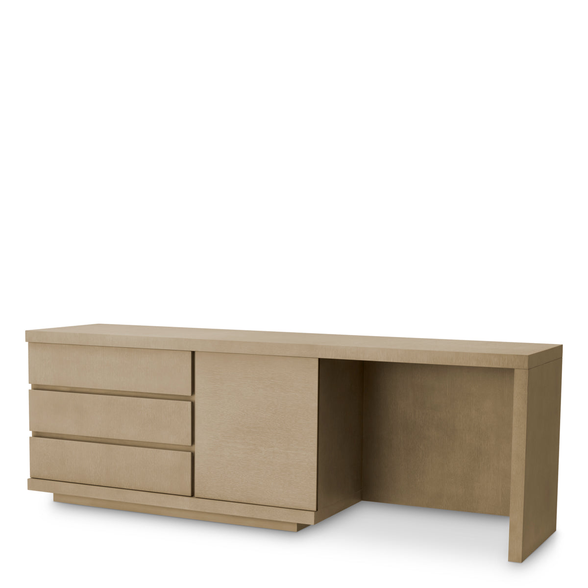 Contemporary Oak Desk Crossby | Eichholtz Miami