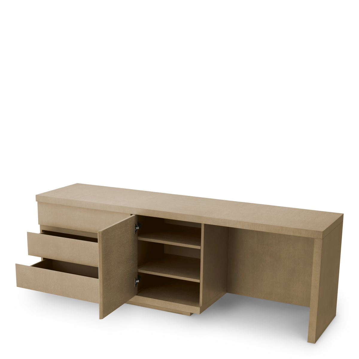 Contemporary Oak Desk Crossby | Eichholtz Miami