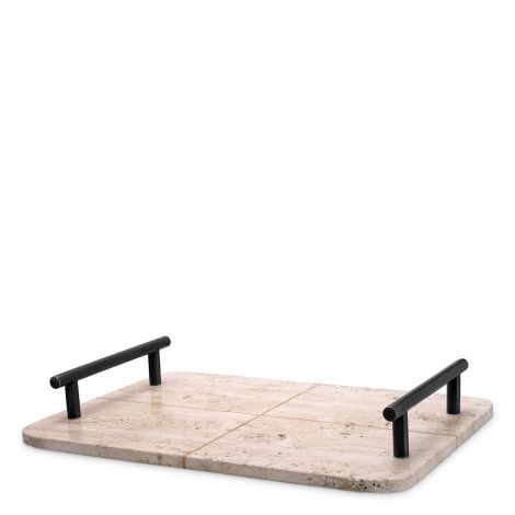 Travertine Tray Ugo | Eichholtz Miami