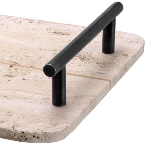 Travertine Tray Ugo | Eichholtz Miami