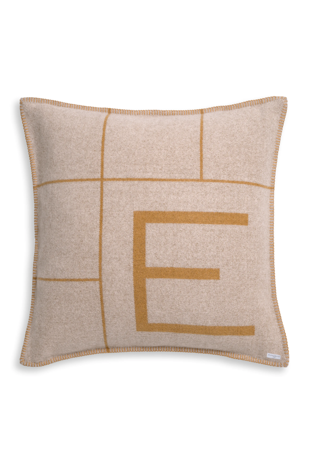 Hemstitch Wool Cushion L Rhoda | Eichholtz Miami