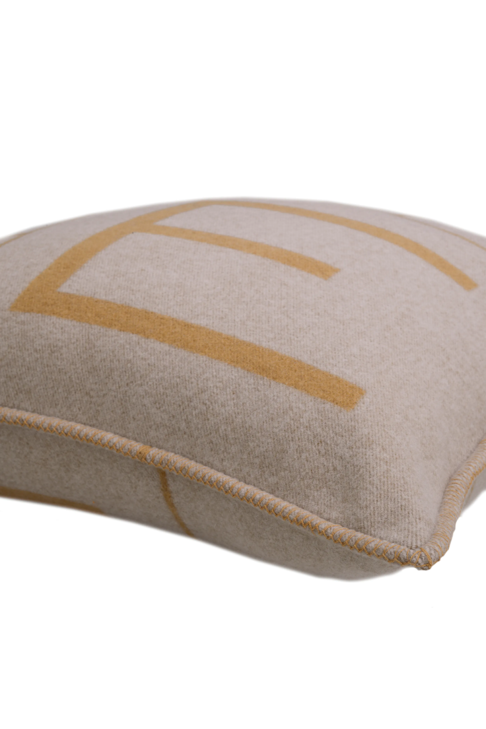 Hemstitch Wool Cushion L Rhoda | Eichholtz Miami