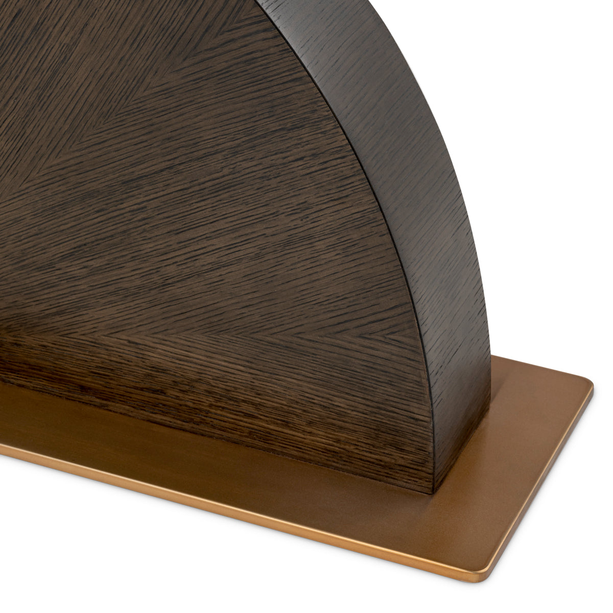 Brown Oak Console Table Spring | Eichholtz Miami