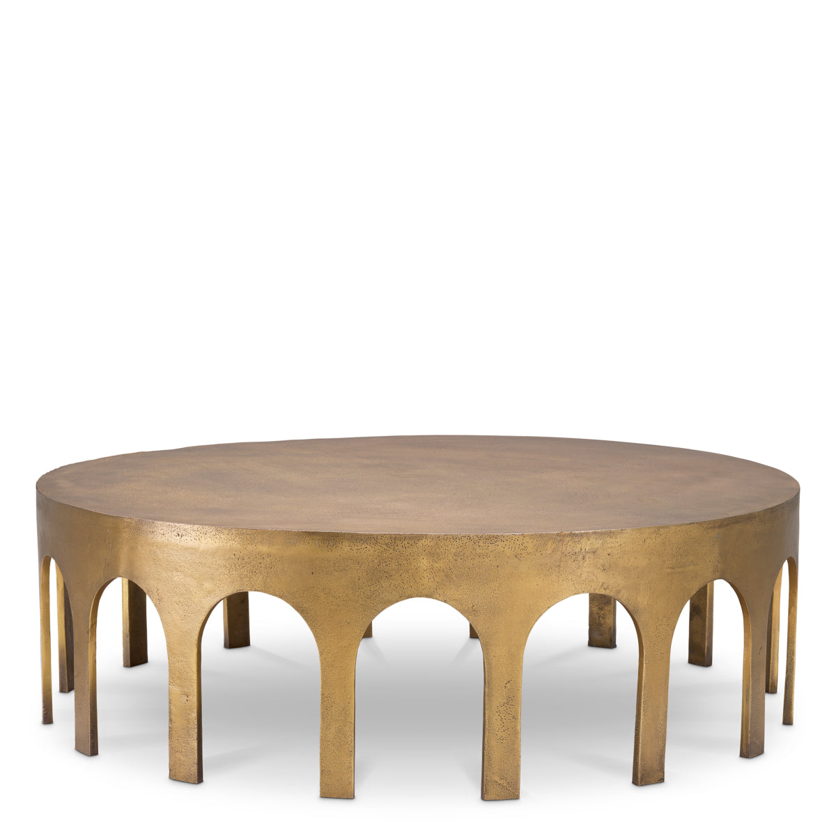 Vintage Brass Coffee Table Gardini | Eichholtz Miami