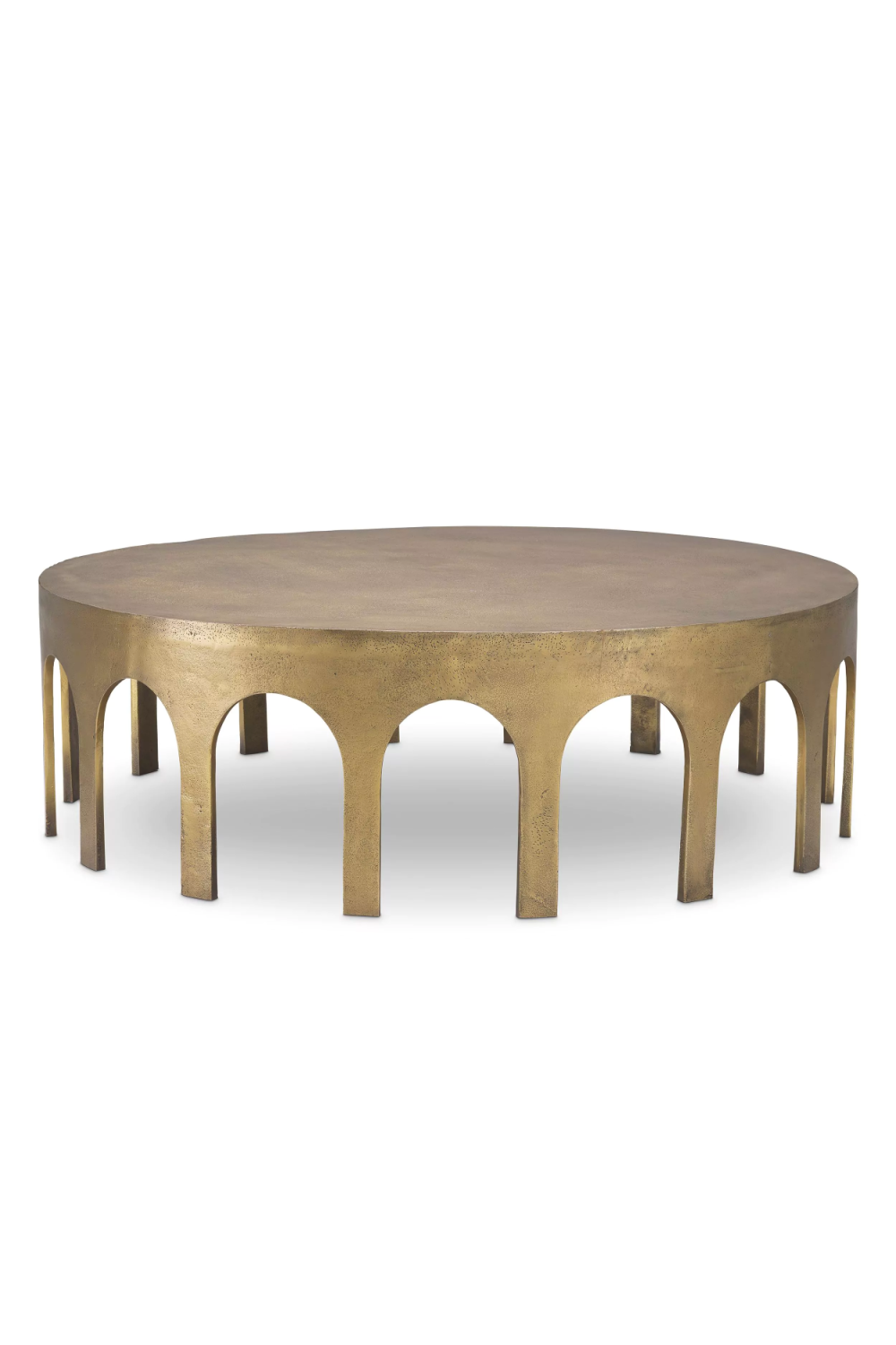 Vintage Brass Coffee Table Gardini | Eichholtz Miami